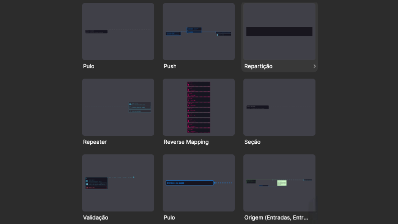 Design system components organized in Figma's side menu